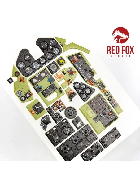 [NO_DESC] 1/24 Grumman F6F-5 Hellcat (for Airfix kit), 1/24 - Red F...