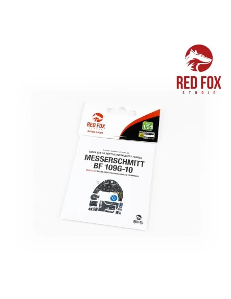 1/24 Bf 109G-10 (for Trumpeter kit), 1/24 - Red Fox Studio RFSQS-24003