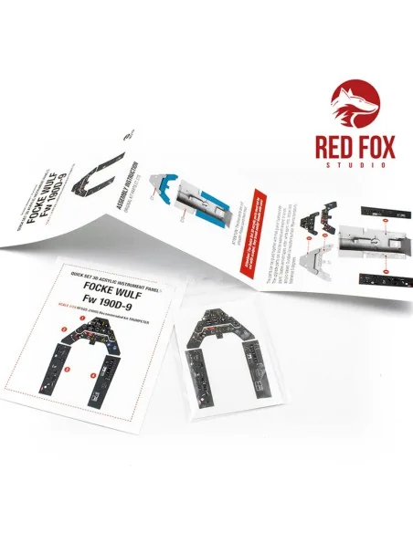 1/24 Focke Wulf Fw 190D-9 Dora (for Trumpeter kit), 1/24 - Red Fox ...