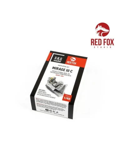 1/48 Mirage III C (for Hobby Boss kit), 1/48 - Red Fox Studio RFSQS...