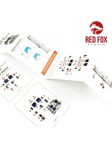 1/35 AH-1Z Shark Mouth (for Academy kit), 1/35 - Red Fox Studio RFS...