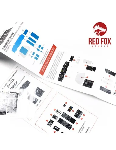 1/35 CH-47A Chinok (for Trumpeter kit), 1/35 - Red Fox Studio RFSQS...