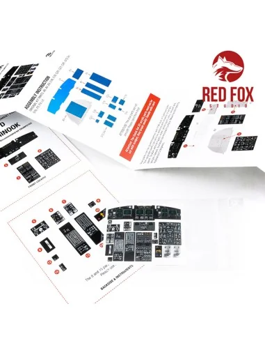1/35 CH-47D Late Chinook (for Trumpeter kit), 1/35 - Red Fox Studio...