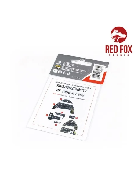 1/35 Messerschmitt Bf 109G-6 (for Border kit), 1/35 - Red Fox Studi...