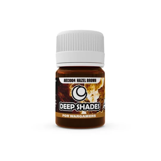 HAZEL BROWN - Deep Shade 30ml - AK Interactive AK13004 HAZEL BROWN - Deep Shade 30ml - AK Interactive AK13004