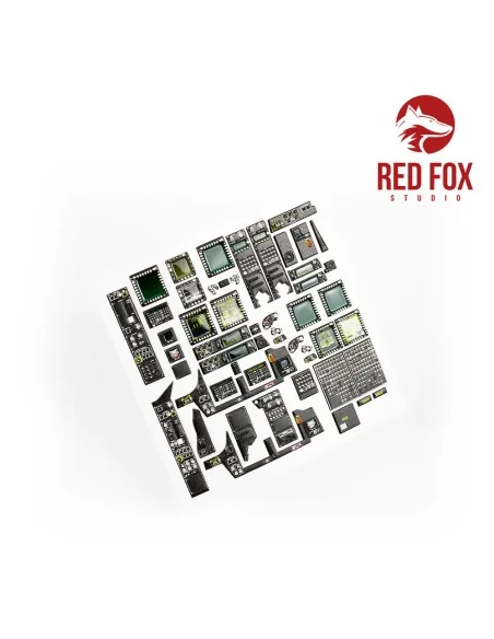 1/35 AH-64E Apache (for Takom kit), 1/35 - Red Fox Studio RFSQS-35025