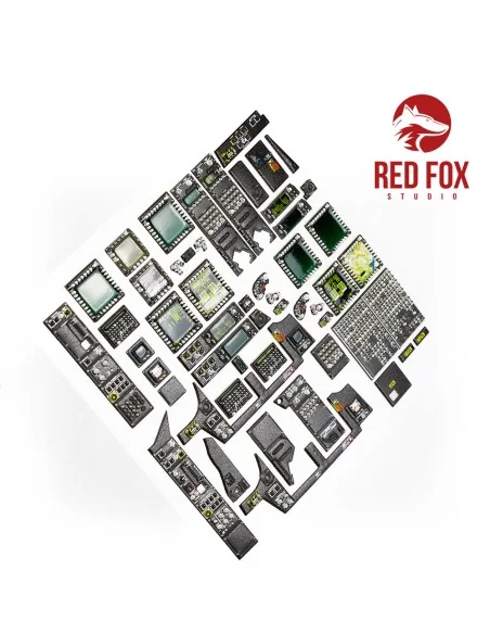 1/35 AH-64E Apache (for Takom kit), 1/35 - Red Fox Studio RFSQS-35025