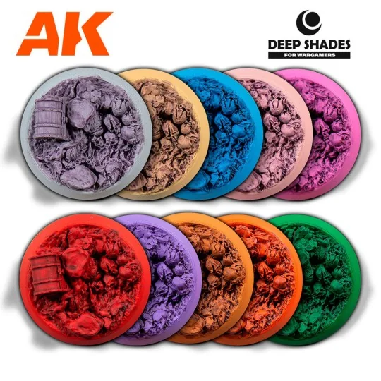 INVOCATION PURPLE - Deep Shade 30ml - AK Interactive AK13005