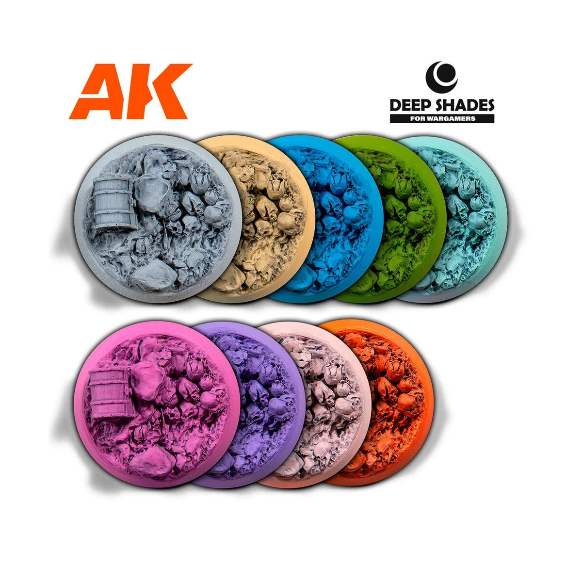 BLUE MOON - Deep Shade 30ml - AK Interactive AK13008 BLUE MOON - Deep Shade 30ml - AK Interactive AK13008