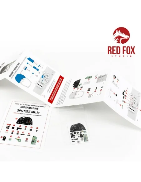1/32 Supermarine Spitfire Mk.Ia (for Kotare kit), 1/32 - Red Fox St...