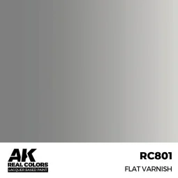 Real Colors: Flat Varnish 17 ml. - AK Interactive RC801