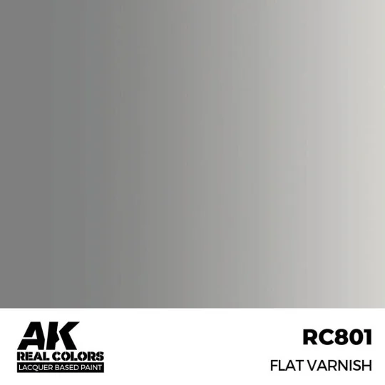Real Colors: Flat Varnish 17 ml. - AK Interactive RC801 Real Colors: Flat Varnish 17 ml. - AK Interactive RC801