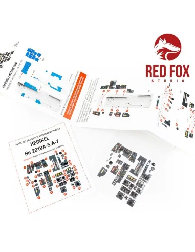 1/32 Heinkel He 219A-5/A-7 UHU (for Revell kit), 1/32 - Red Fox Stu...