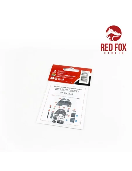 1/32 Messerschmitt Bf 109K-4 (for Hasegawa kit), 1/32 - Red Fox Stu...