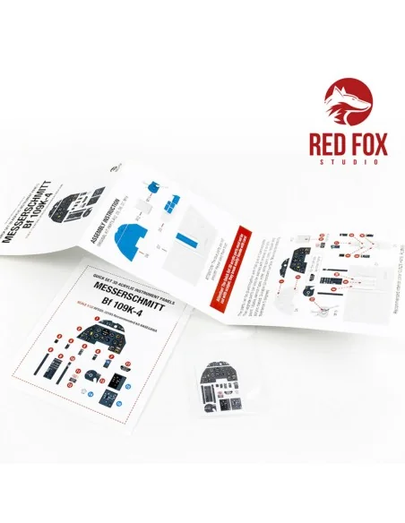 1/32 Messerschmitt Bf 109K-4 (for Hasegawa kit), 1/32 - Red Fox Stu...