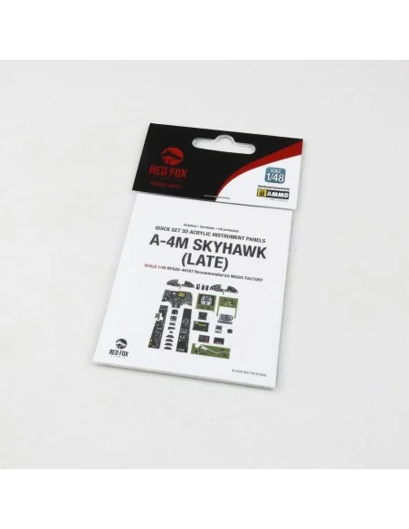 A-4M Skyhawk Late Version for Magic Factory, 1/48 - Red Fox Studio ...