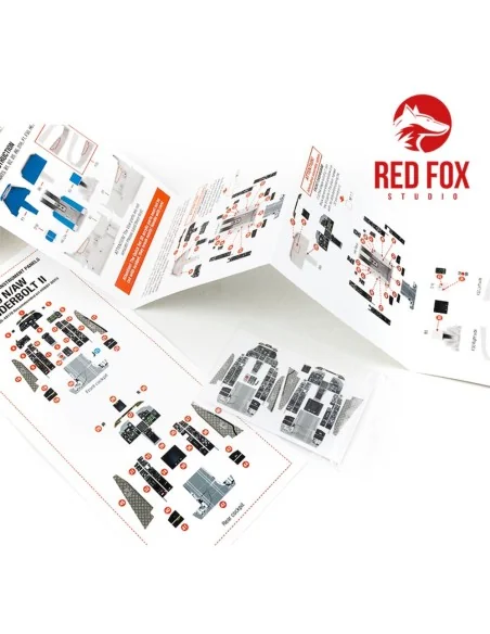 A-10A N/AW Thundernolt II (for Hobby Boss kit), 1/48 - Red Fox Stud...