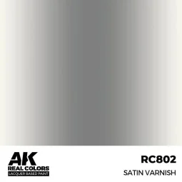 Real Colors: Satin Varnish 17 ml. - AK Interactive RC802