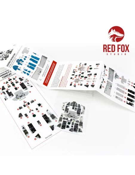 1/48 Grumman F-14A Tomcat (for Hasegawa kit), 1/48 - Red Fox Studio...