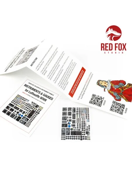 1/32 Instruments & gauges set for Luftwaffe WWII (Independent), 1/3...