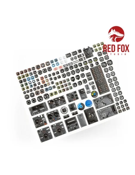 1/32 Instruments & gauges set for Luftwaffe WWII (Independent), 1/3...