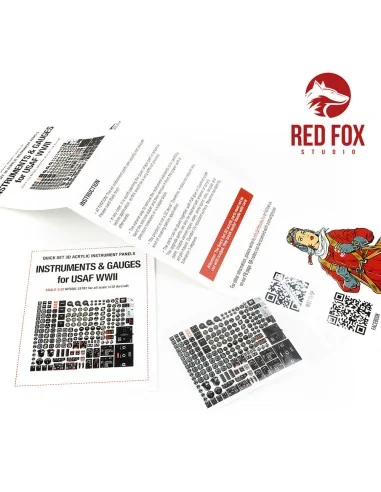 1/32 Instruments & gauges set for USAF WWII (Independent), 1/32 - R...