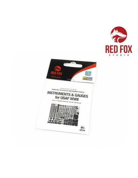 1/48 Instruments & gauges set for USAF WWII (Independent), 1/48 - R...