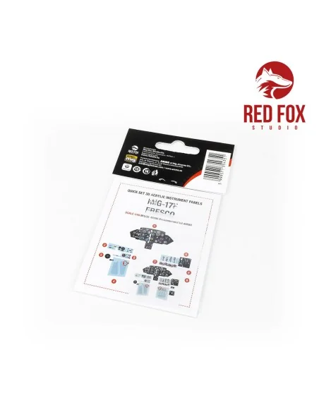 [NO_DESC] 1/48 MIG 17F Fresco Quick Set 3D Acrylic Instrument Panel...