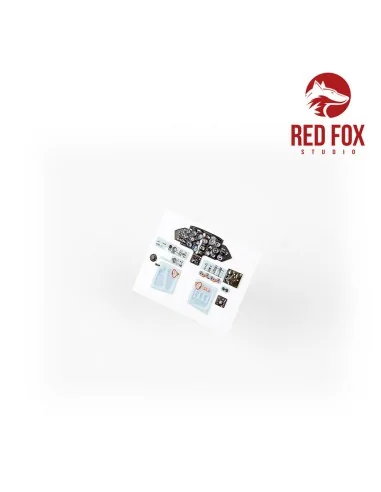 1/48 MIG 17F Fresco Quick Set 3D Acrylic Instrument Panels (for AMM...