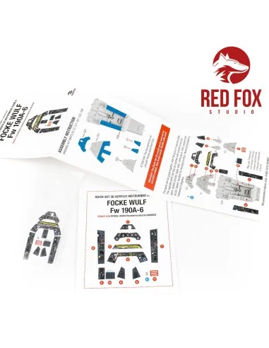 1/35 Fw 190A-6 with WGr.21 (for Border Model Kit), 1/35 - Red Fox S...