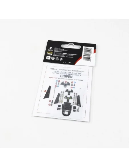 Jas-39A Gripen Early version for Kitty Hawk, 1/48 - Red Fox Studio ...