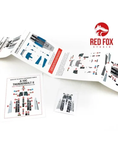 A-10C Thunderbolt II (for GWH kit), 1/48 - Red Fox Studio RFSQS-48200