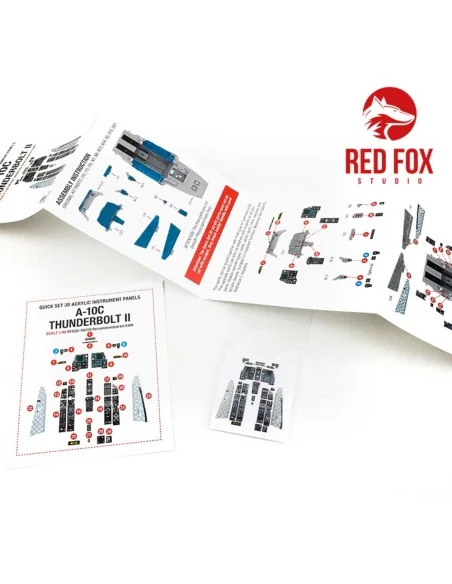 [NO_DESC] A-10C Thunderbolt II (for GWH kit), 1/48 - Red Fox Studio...