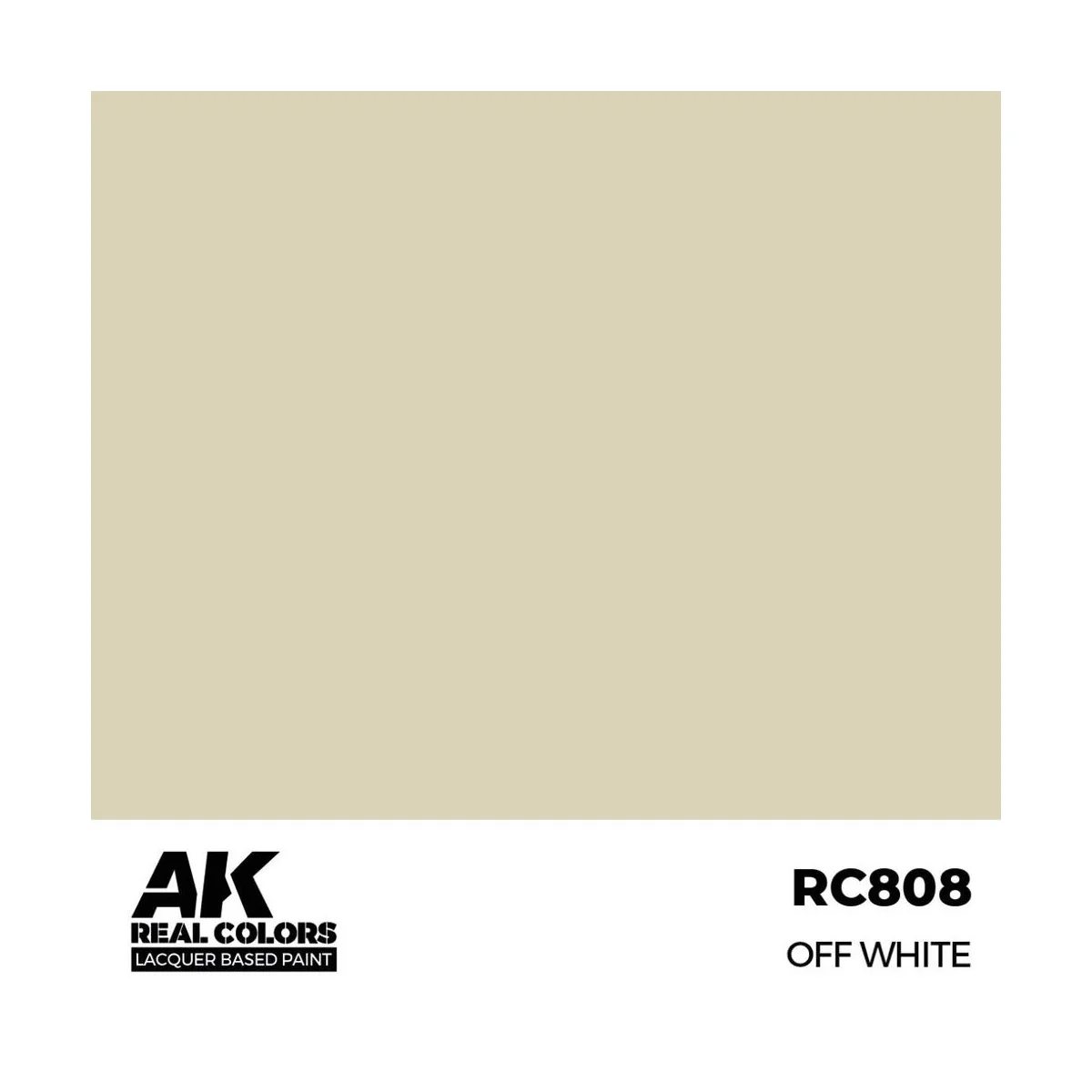 Real Colors: Off White 17 ml. - AK Interactive RC808 Real Colors: Off White 17 ml. - AK Interactive RC808