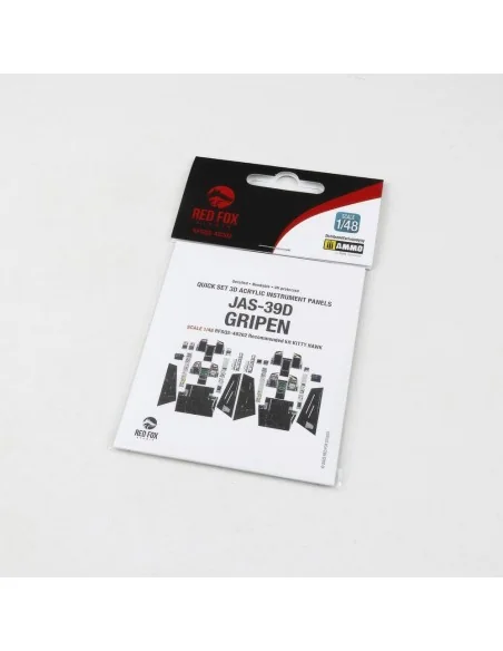 Jas-39D Gripen for Kitty Hawk, 1/48 - Red Fox Studio RFSQS-48202