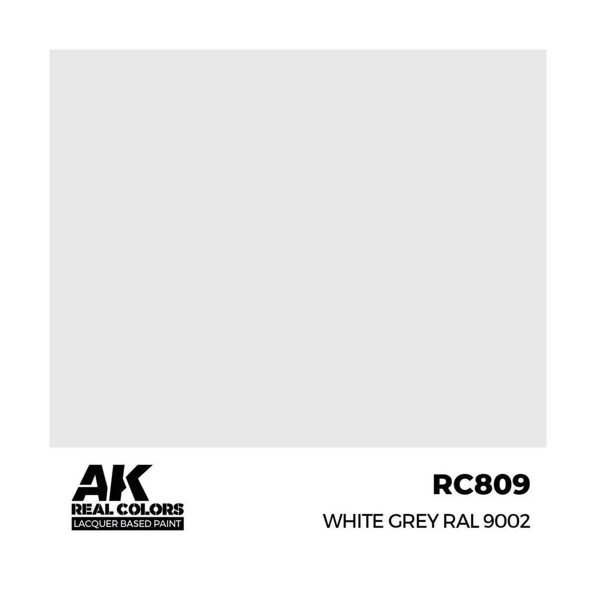 Real Colors: White Grey RAL 9002 17 ml. - AK Interactive RC809
