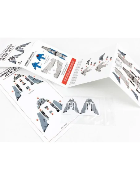 Dassault-Dornier Alpha Jet A (for Kinetic kit), 1/48 - Red Fox Stud...