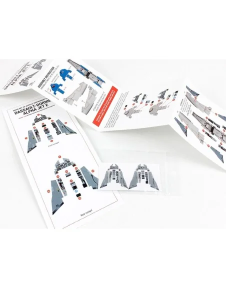Dassault-Dornier Alpha Jet E (for Kinetic kit), 1/48 - Red Fox Stud...