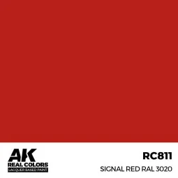 Real Colors: Signal Red RAL 3020 17 ml. - AK Interactive RC811
