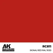 Real Colors: Signal Red RAL 3020 17 ml. - AK Interactive RC811