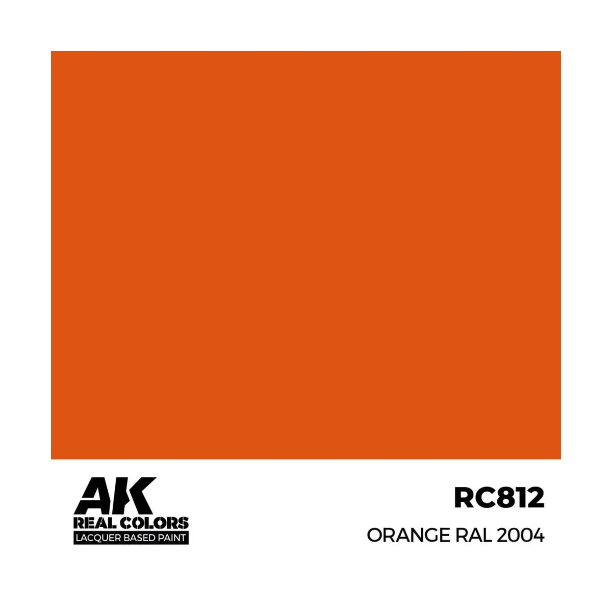 Real Colors: Orange RAL 2004 17 ml. - AK Interactive RC812