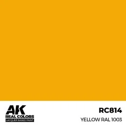 Real Colors: Yellow RAL 1003 17 ml. - AK Interactive RC814