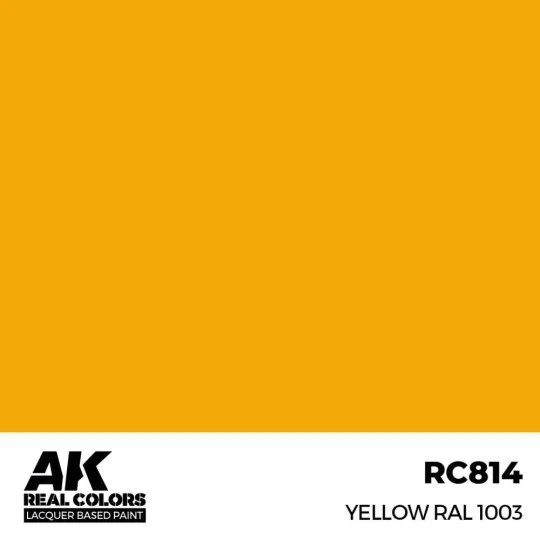 Real Colors: Yellow RAL 1003 17 ml. - AK Interactive RC814
