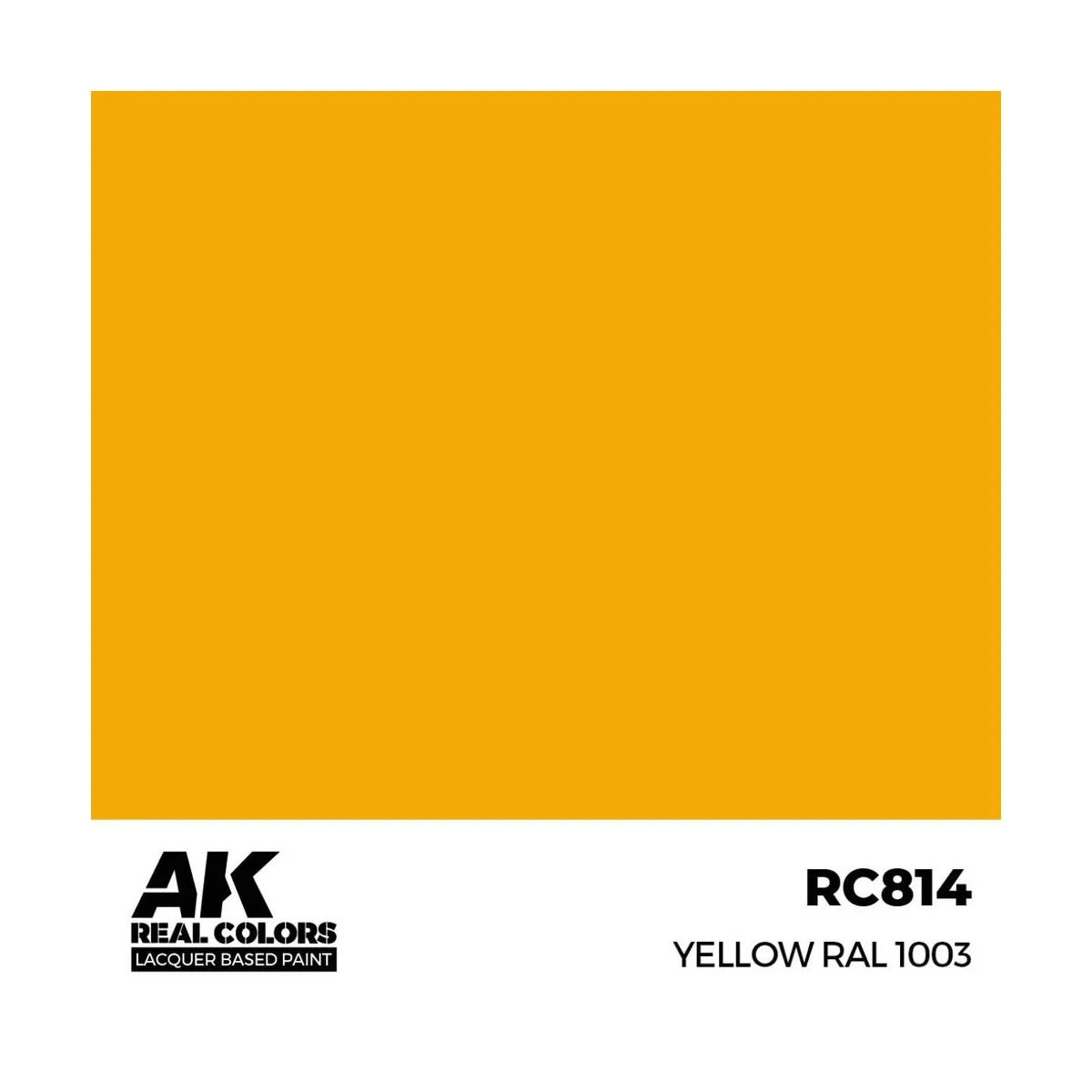 Real Colors: Yellow RAL 1003 17 ml. - AK Interactive RC814