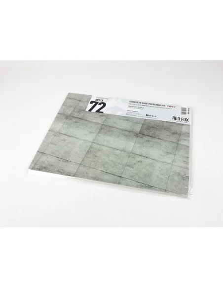 Concrete Base Rectangular Type 2 300x230mm (Universal), 1/72 - Red ...