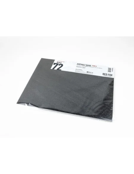 Asphalt base Type 2 300x230mm (Universal), 1/72 - Red Fox Studio RF...