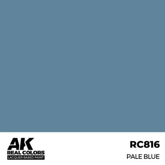 Real Colors: Pale Blue 17 ml. - AK Interactive RC816 Real Colors: Pale Blue 17 ml. - AK Interactive RC816