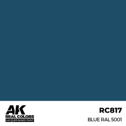 Real Colors: Blue RAL 5001 17 ml. - AK Interactive RC817