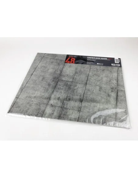 Concrete Base Square Type 4 380x320mm (Universal), 1/48 - Red Fox S...