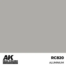 Real Colors: Aluminium 17 ml. - AK Interactive RC820